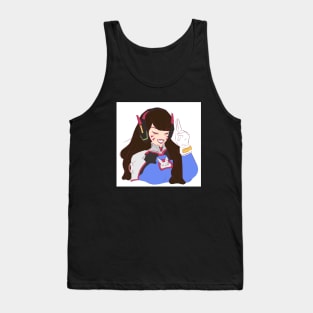 D.Va Spray (With White Backdrop) Tank Top